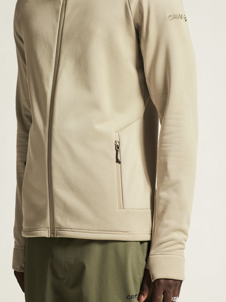 Craft - ADV Explore Power Fleece Hood Jacket M Hay S