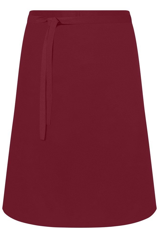 Apron Short - Wijnrood (ca. Pantone 195C)