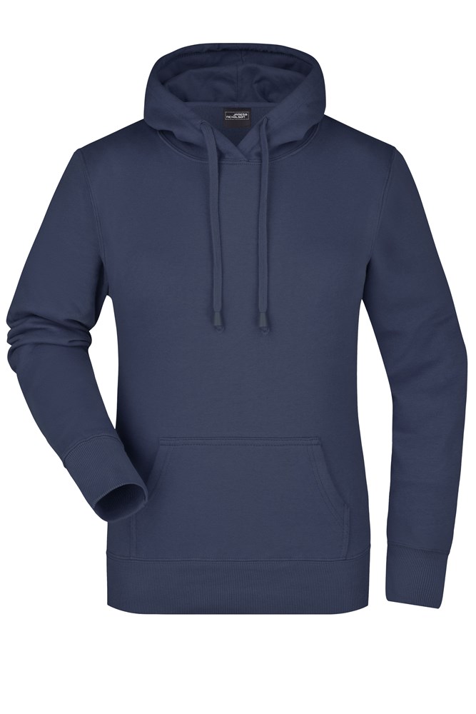 Ladies' Hooded Sweat - Navy (ca. Pantone 296C)