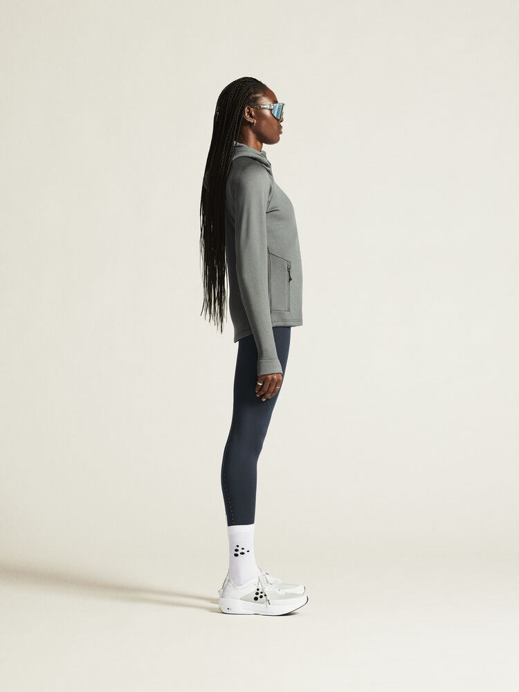 Craft - ADV Explore Power Fleece Hood Jkt W Leaf L