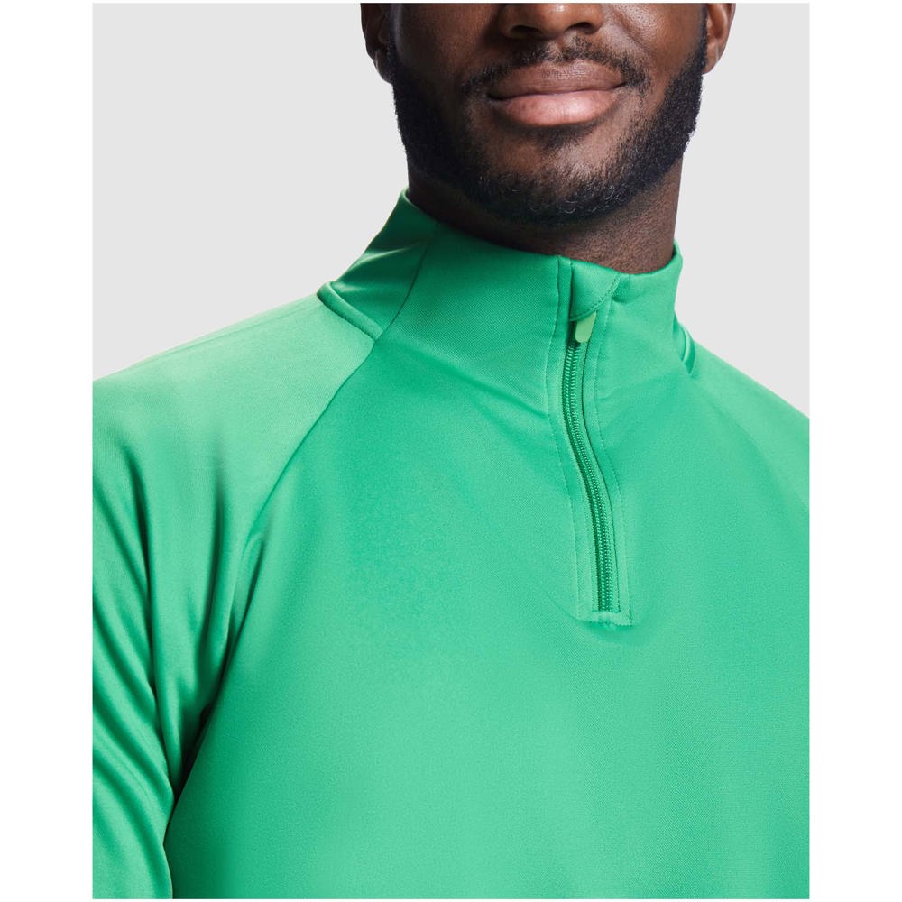 Epiro 200 g/m² sweatshirt met lange mouwen en kwartrits voor kinderen