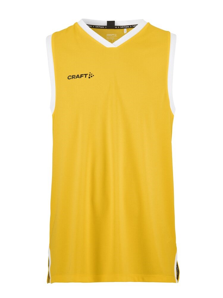 Craft - Progress Basket Singlet M - Sweden Yellow
