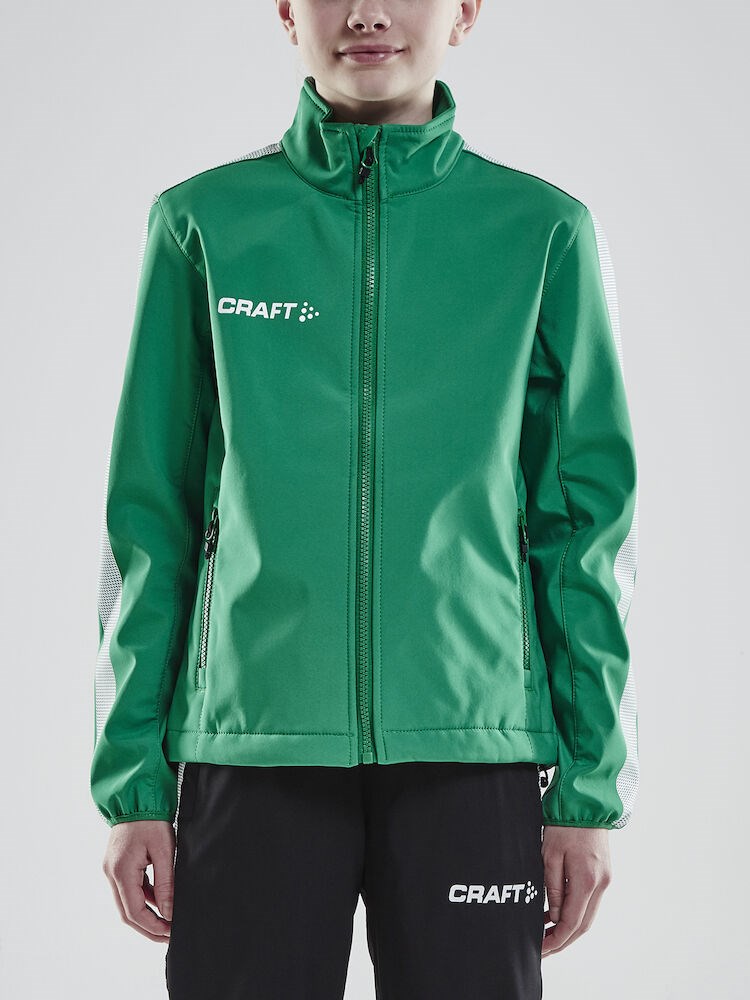 Craft - Pro Control Softshell Jacket Jr Team Green 134/140