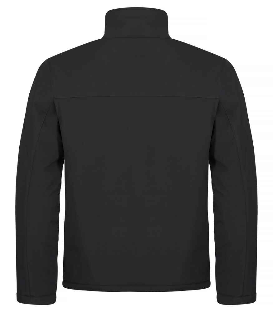 Clique - Padded Softshell Jacket Zwart XXL