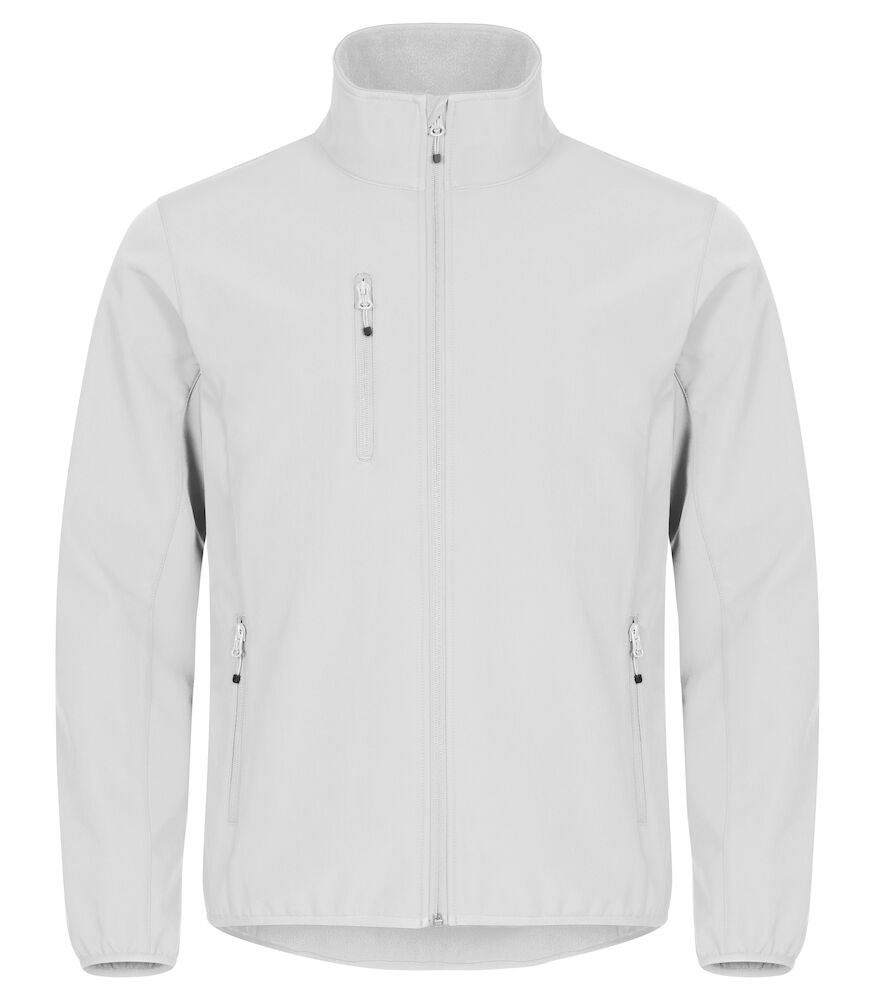 Clique - Classic Softshell Jacket - Wit