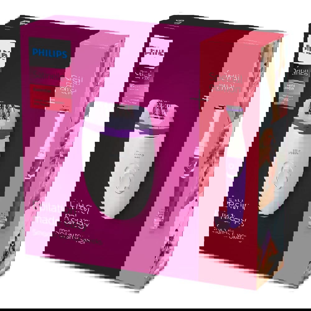 BRP505|Philips Satinelle compacte epilator en snoerloze bikinilijntrimmer