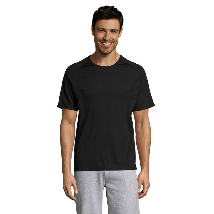SPORTY - SPORTY HEREN T-Shirt - Zwart