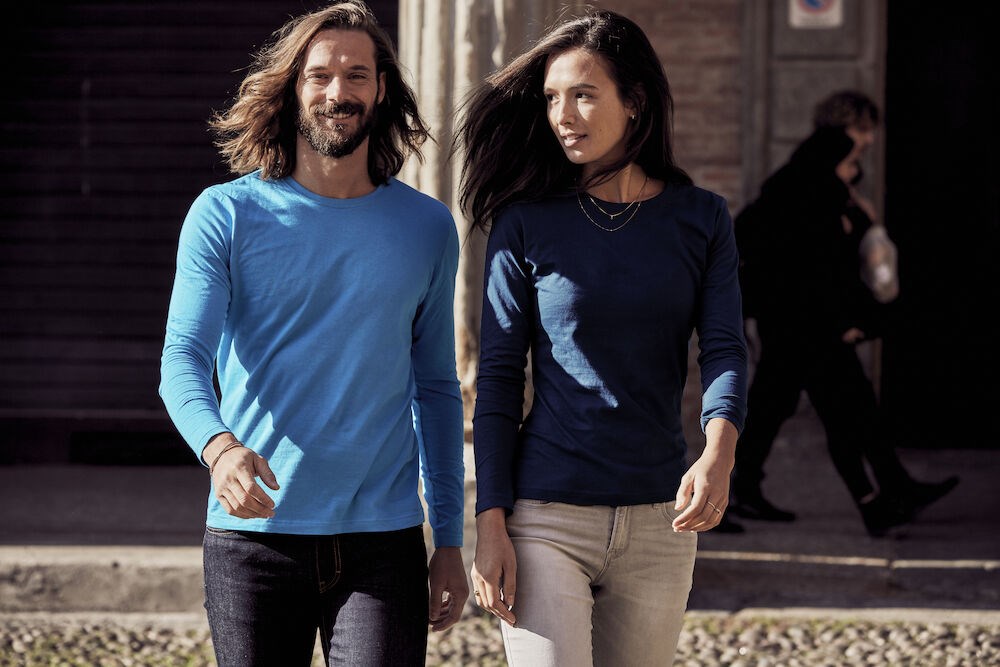 Clique - Basic-T L/S Zwart L