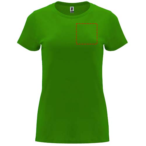Capri 170 g/m² damesshirt met korte mouwen