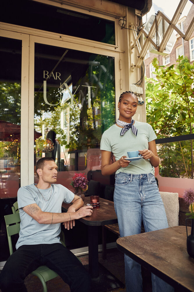 Clique - Basic-T Women Turquoise M