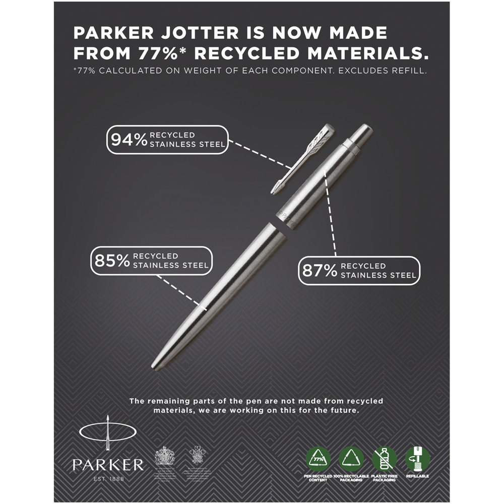 Parker Jotter balpen (zwarte inkt)