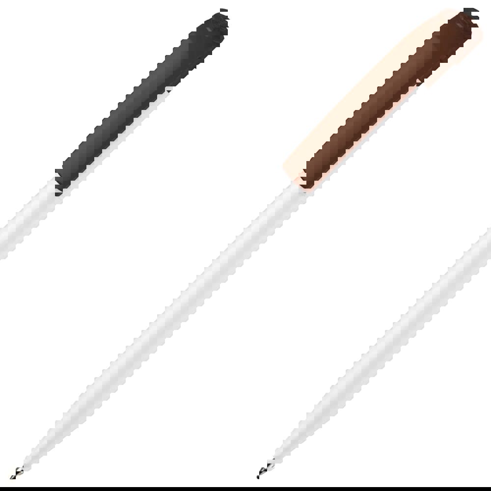 Balpen S45 hardcolour - Wit / Bordeaux