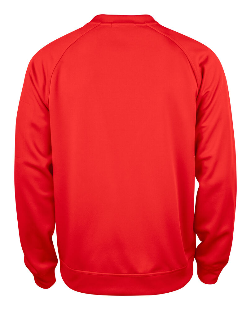 Clique - Basic Active Roundneck Rood 3XL