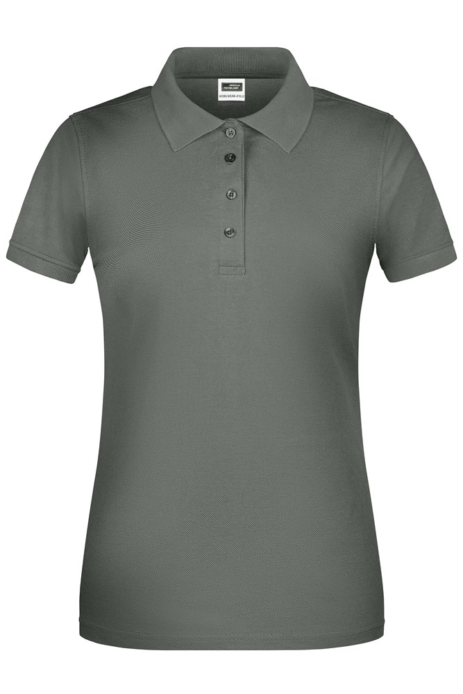 Ladies' BIO Workwear Polo OCS Blended - Donkergrijs (ca. Pantone 7538C)