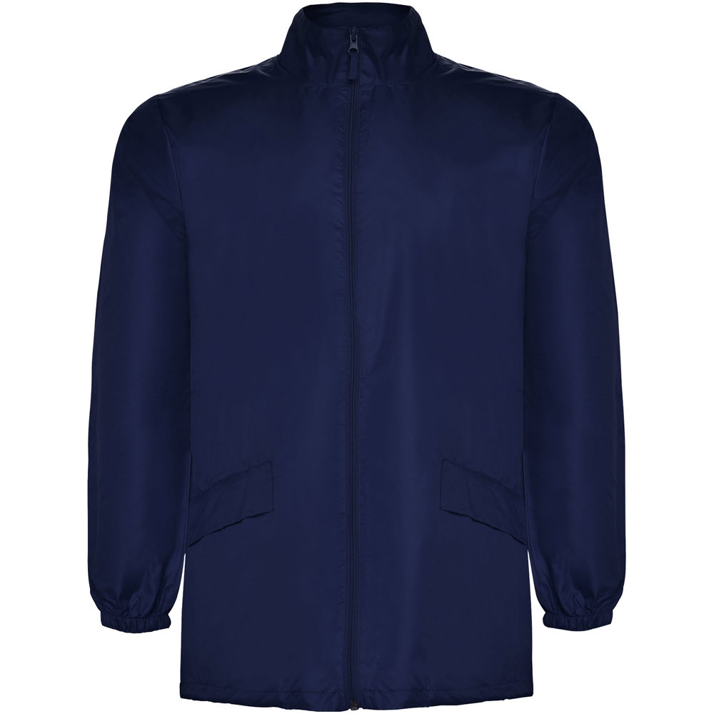 Escocia unisex lichtgewicht regenjas - Marineblauw