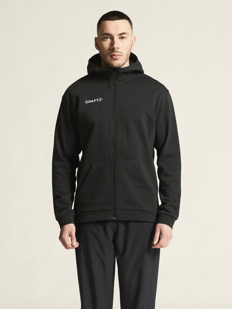 Craft - Community 2.0 Logo FZ Hoodie M Black XL