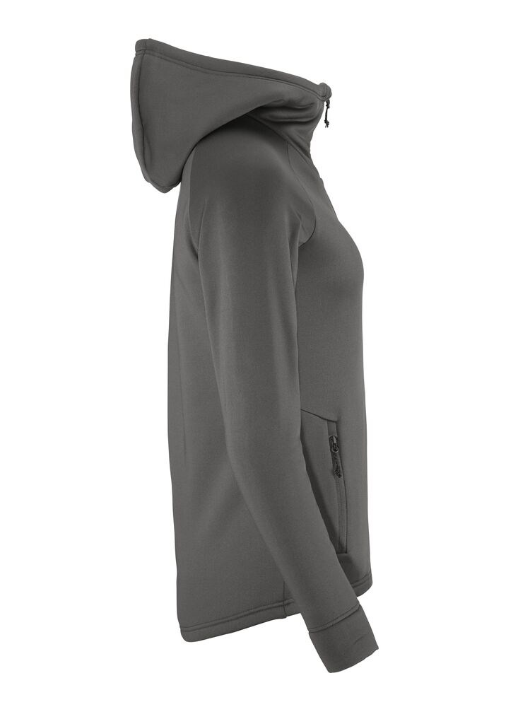 Craft - ADV Explore Power Fleece Hood Jkt W Granite M