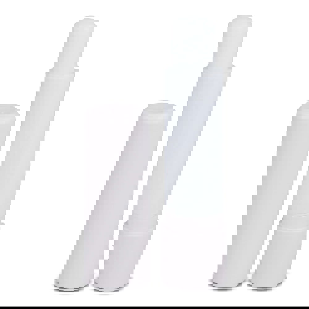 Klassieke lippenbalsemstick gerecycled materiaal - Wit