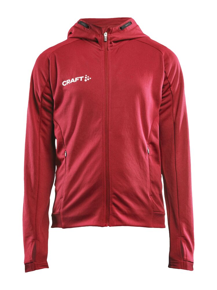 Craft - Evolve Hood Jacket Jr - Bright Red