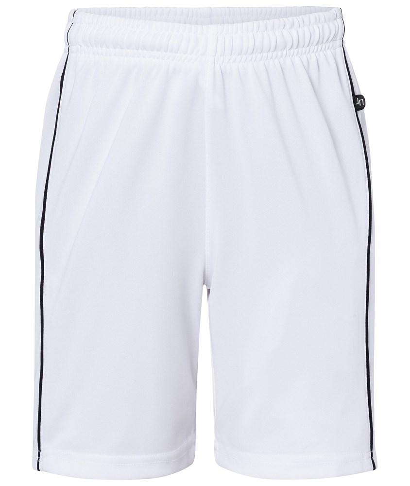Basic Team Shorts Junior - Wit/zwart (ca. Pantone white
blackC)
