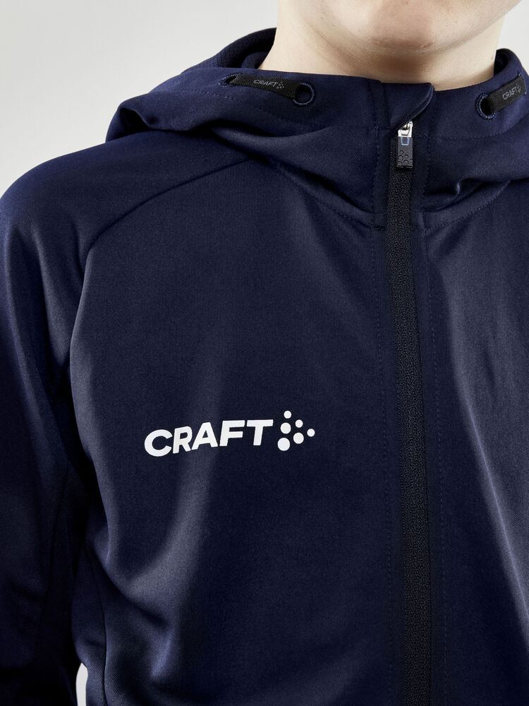 Craft - Evolve Hood Jacket Jr Navy 158/164