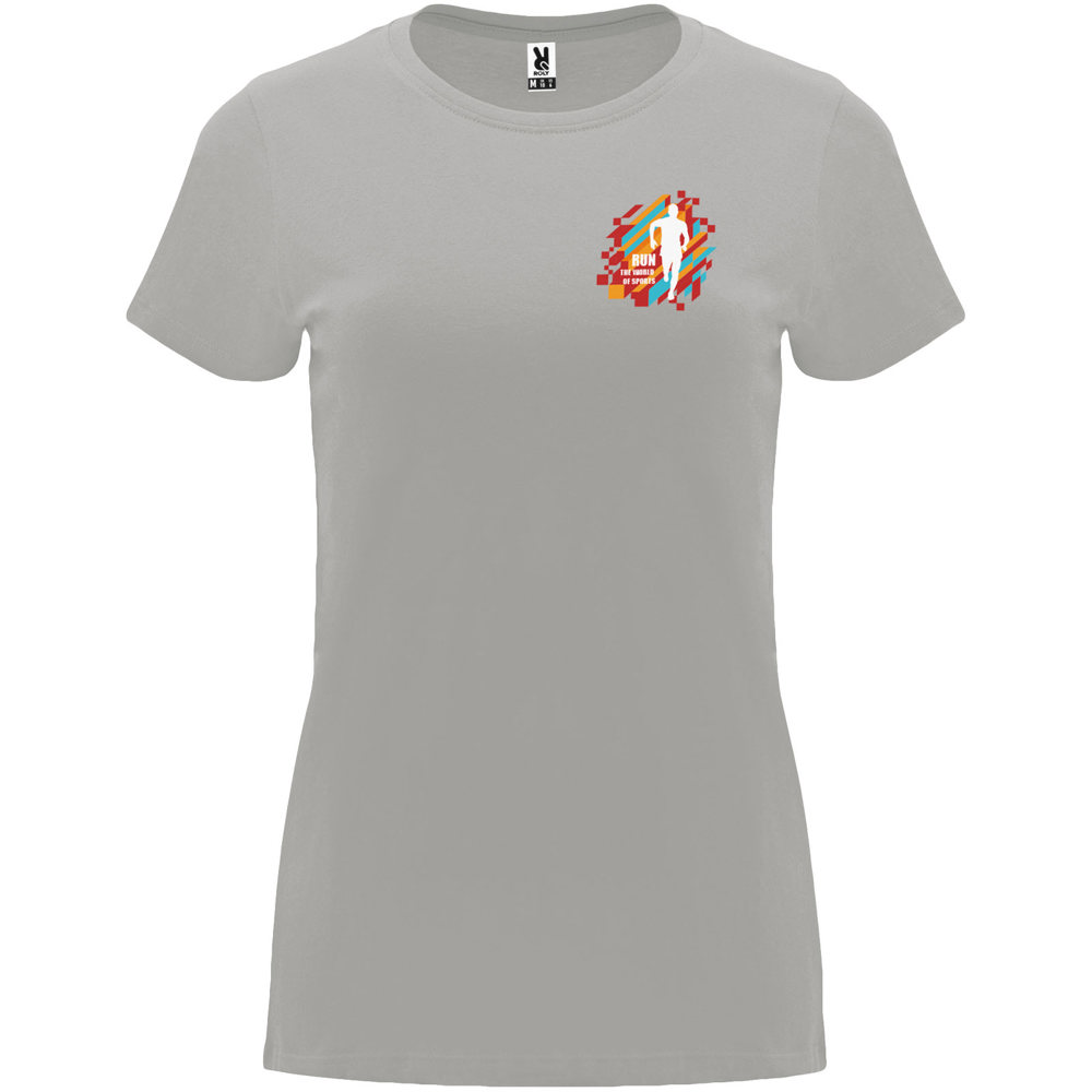 Capri 170 g/m² damesshirt met korte mouwen