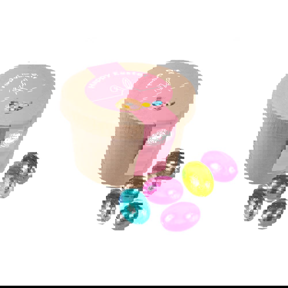 Kartonnen bekertje met snoep