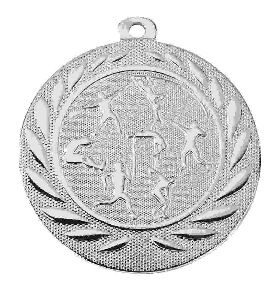 B-DI5000.K medailles 5 cm atletiek - 2. zilver