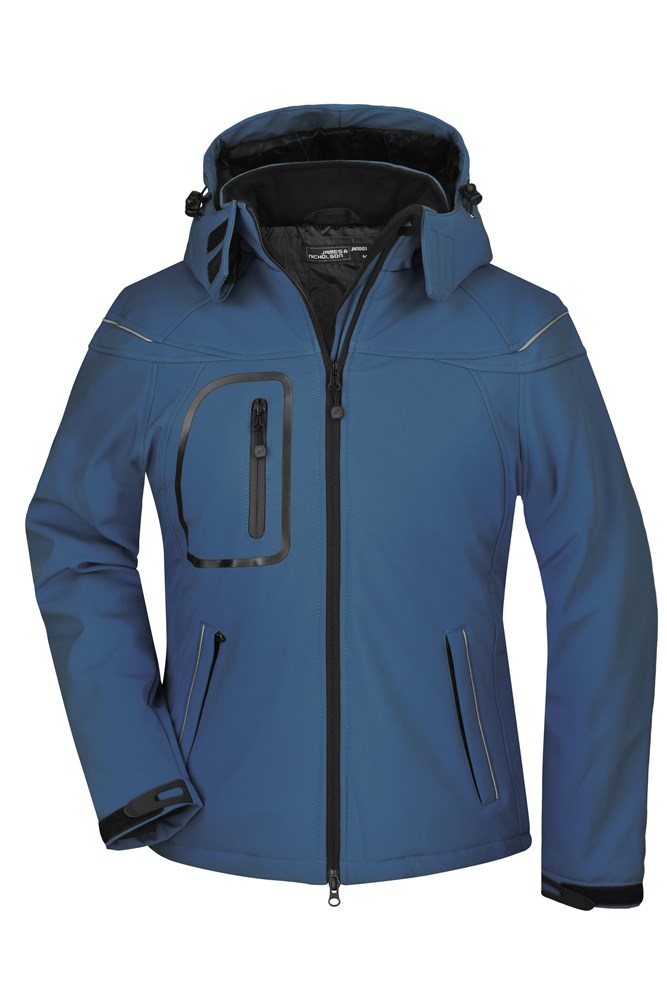 Ladies' Winter Softshell Jacket - Navy (ca. Pantone 296C)