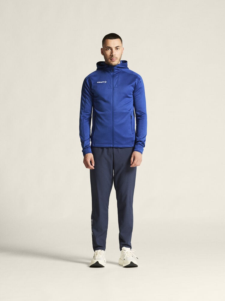 Craft - Evolve 2.0 Brushed Hood Jacket M Club Cobolt XL