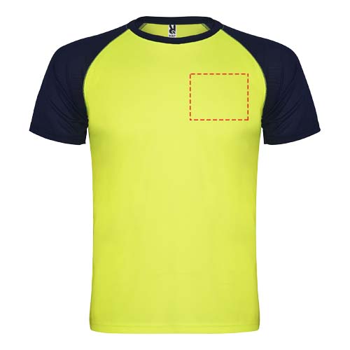 Indianapolis sportshirt met korte mouwen voor kinderen