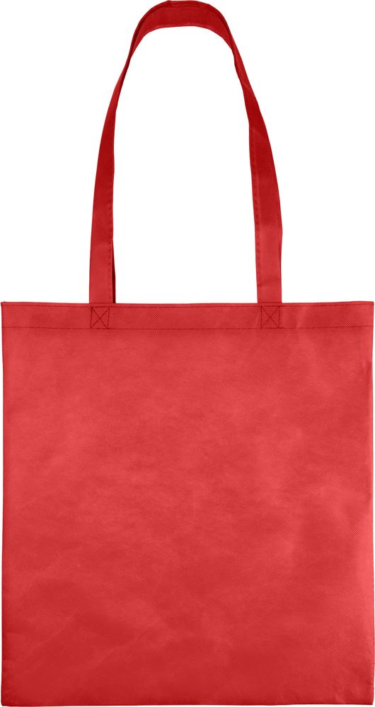 Non-woven (80 gsm) draagtas Taye - Rood