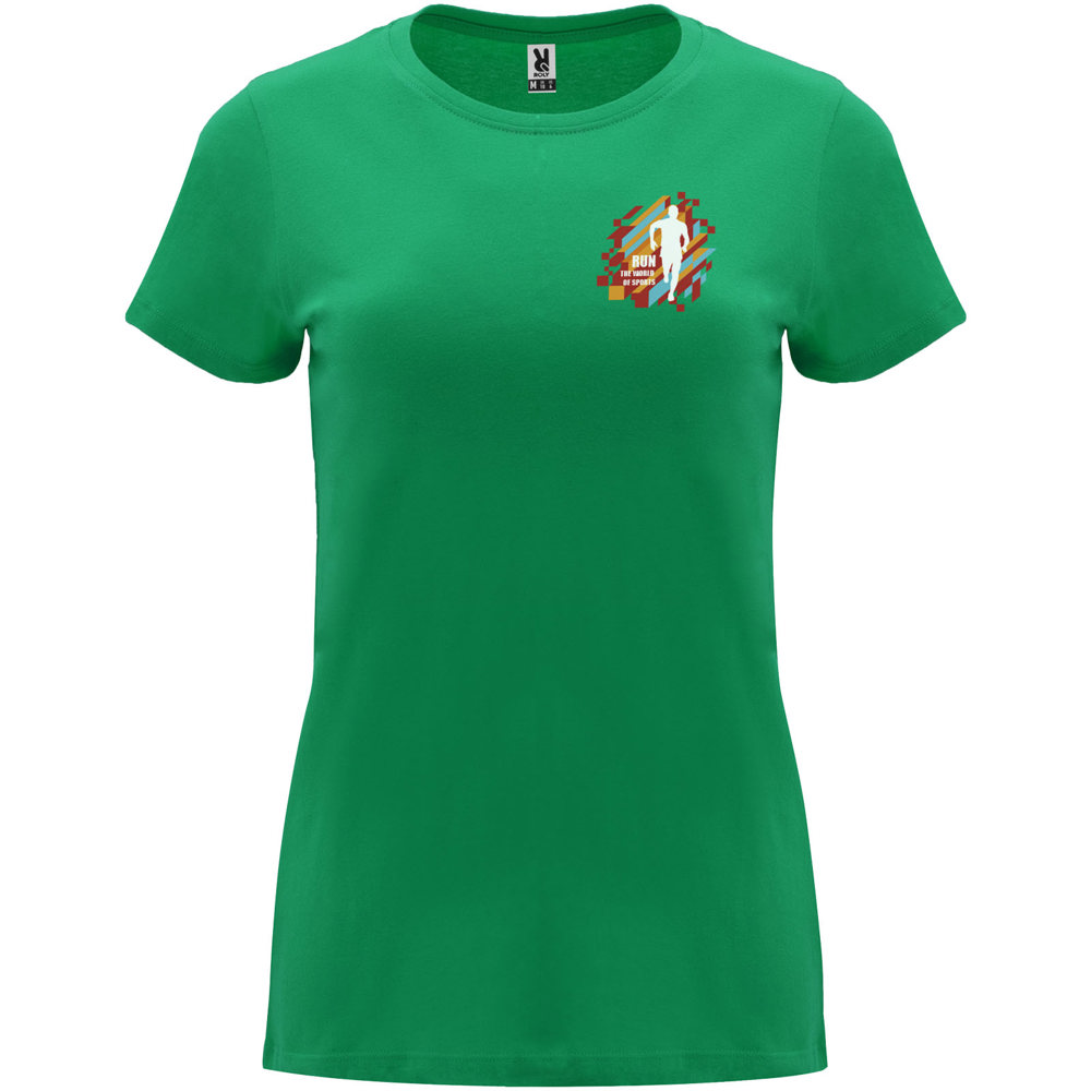 Capri 170 g/m² damesshirt met korte mouwen