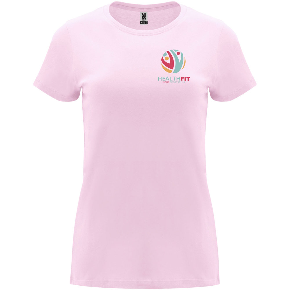 Capri 170 g/m² damesshirt met korte mouwen