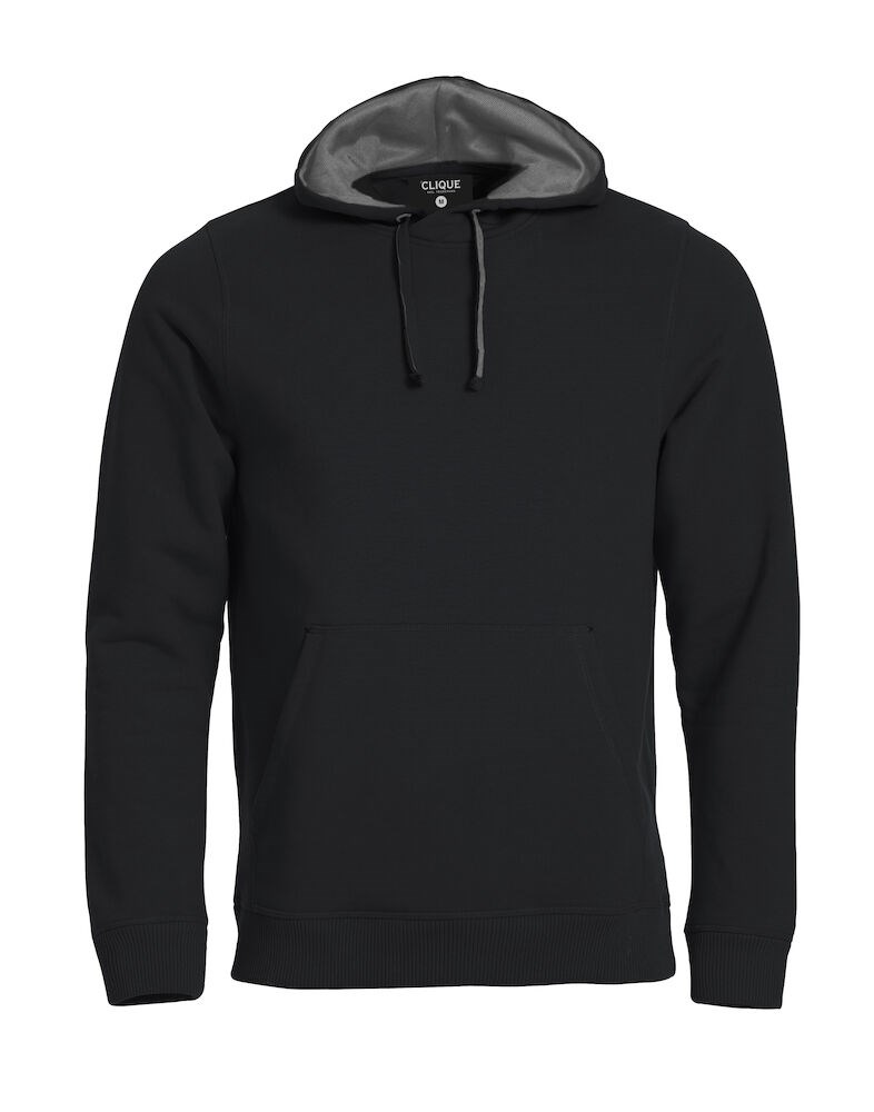 Clique - Classic Hoody - Zwart