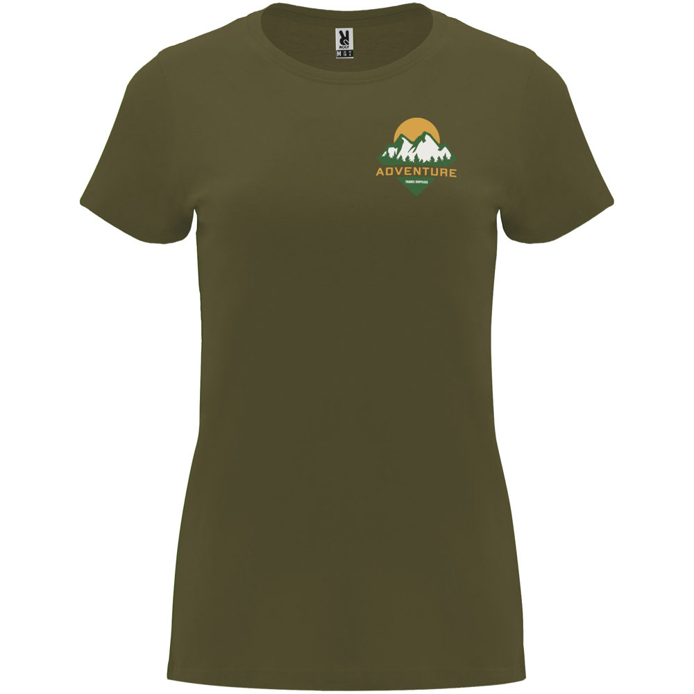 Capri 170 g/m² damesshirt met korte mouwen