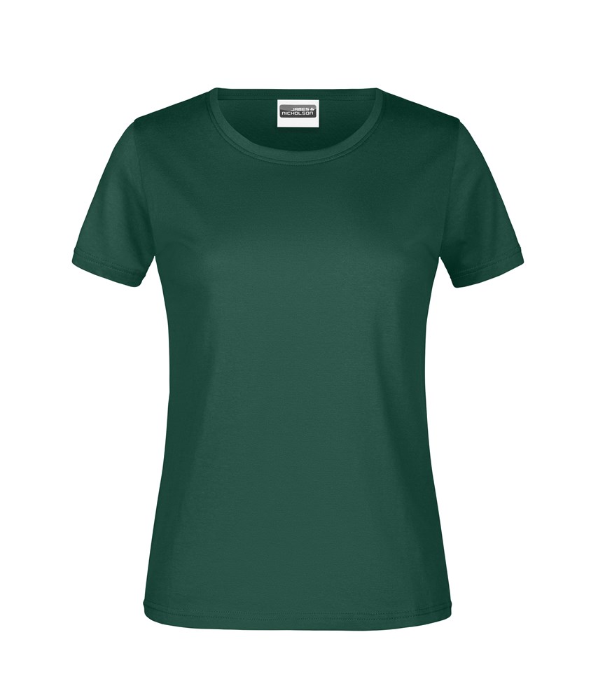 Promo-T Lady 180 - Donkergroen (ca. Pantone 343C)