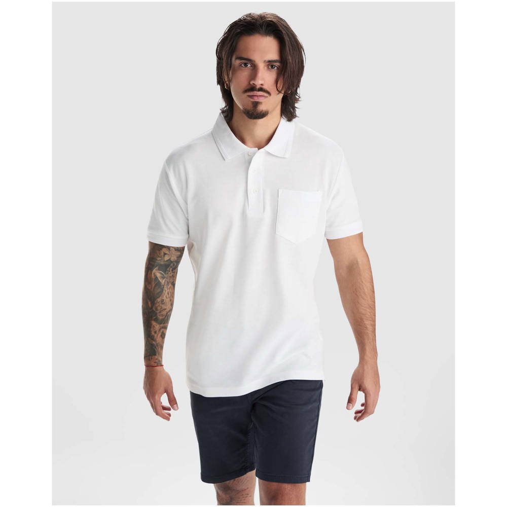 Centauro 220 g/m² Premium unisex polo met korte mouwen