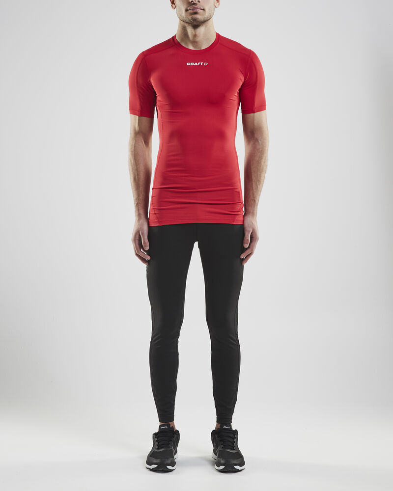 Craft - Pro Control Compression Tee Bright Red XXL