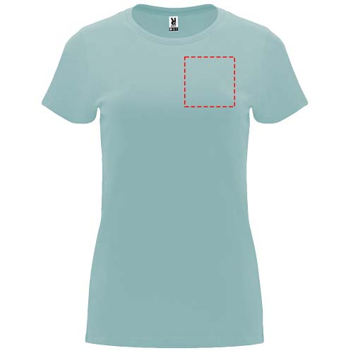Capri 170 g/m² damesshirt met korte mouwen