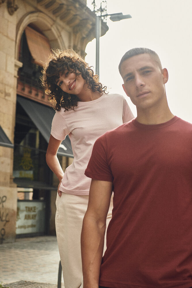 Clique - Basic-T Helder Roze XL