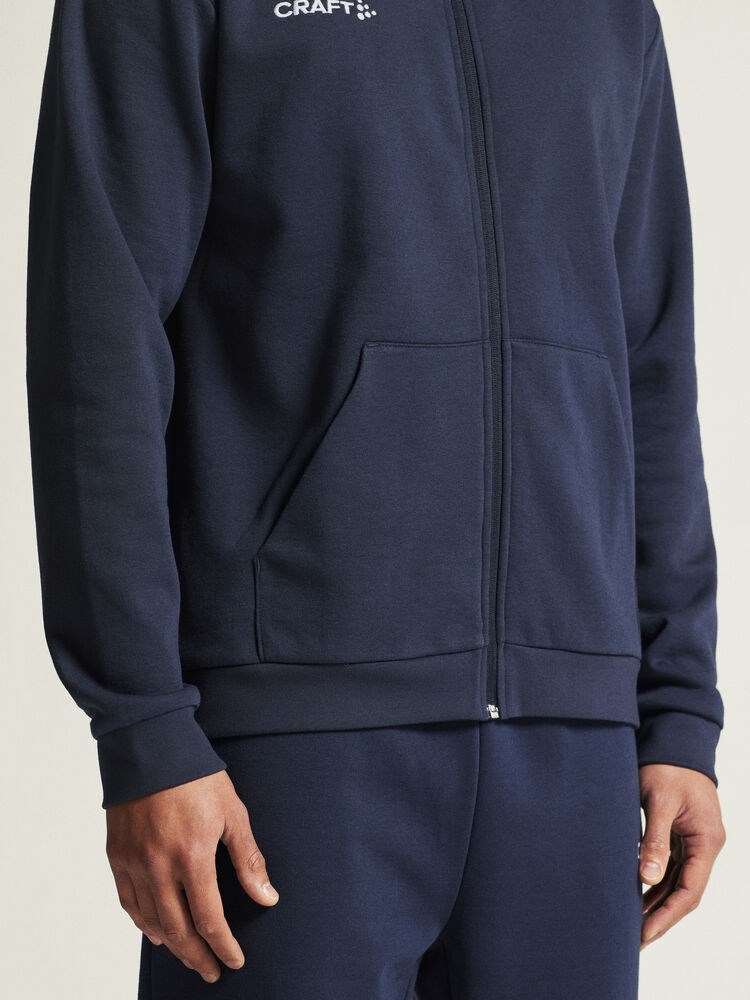 Craft - Community 2.0 Logo FZ Hoodie M Navy M