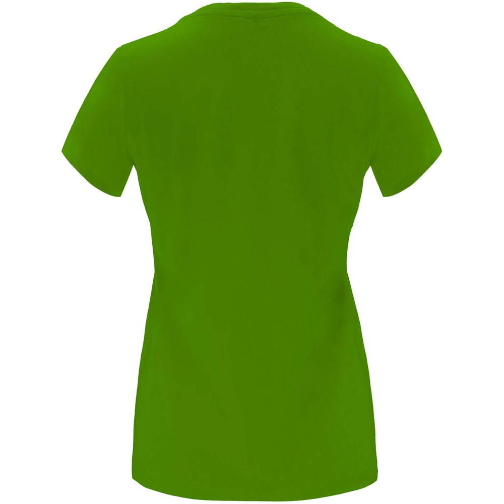 Capri 170 g/m² damesshirt met korte mouwen - Grasgroen