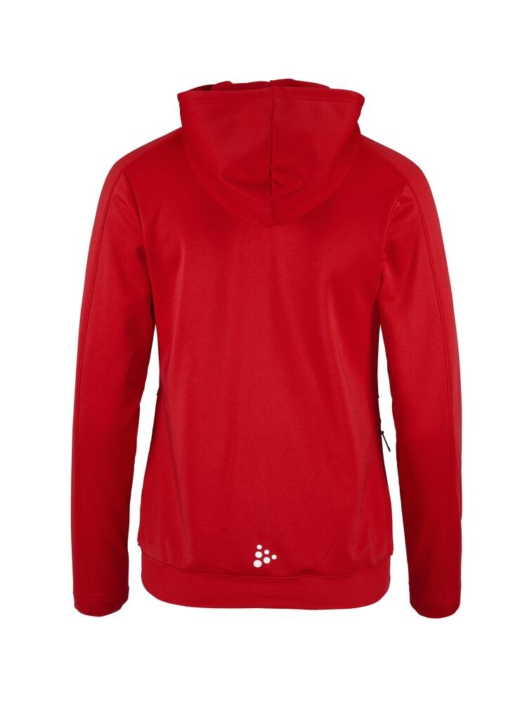 Craft - Evolve 2.0 Brushed Hood Jacket W Bright red XXL