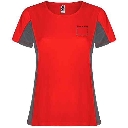 Shanghai sportshirt met korte mouwen voor dames