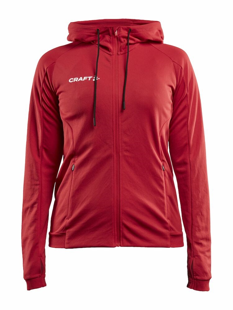 Craft - Evolve Hood Jacket W - Bright red