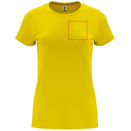 Capri 170 g/m² damesshirt met korte mouwen
