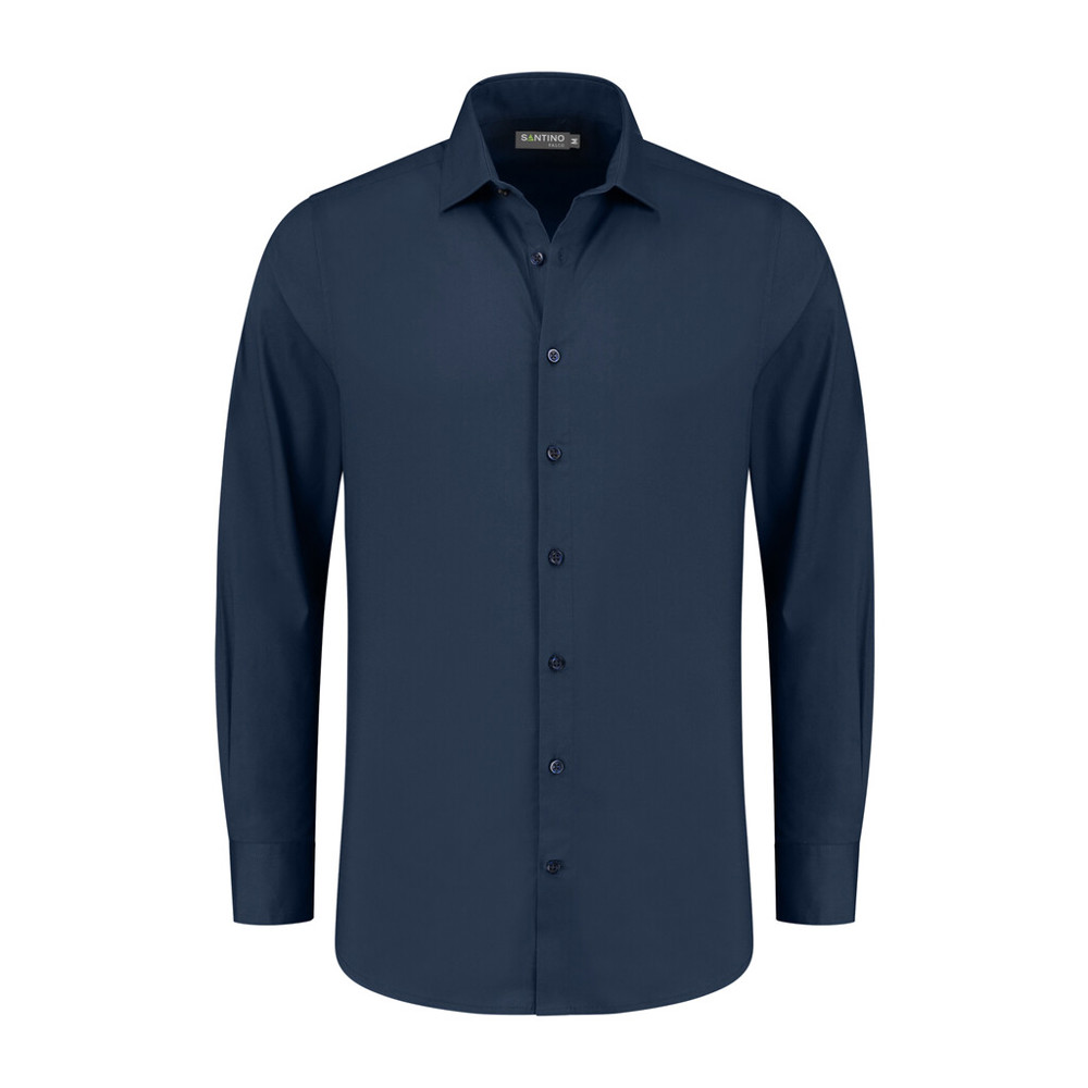 Santino Shirt Falco - Ink Blue