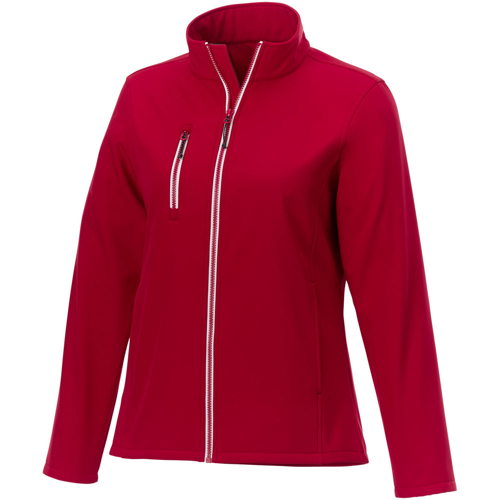 Orion softshell dames jas - Rood