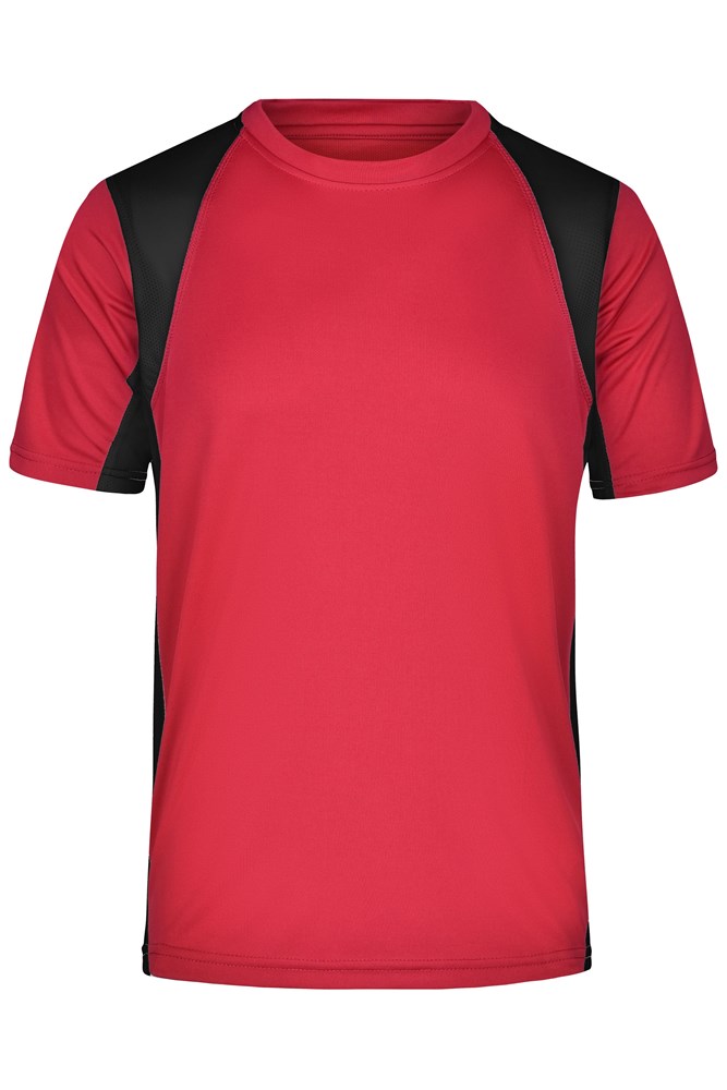 Rood/zwart (ca. Pantone 201C
blackC)